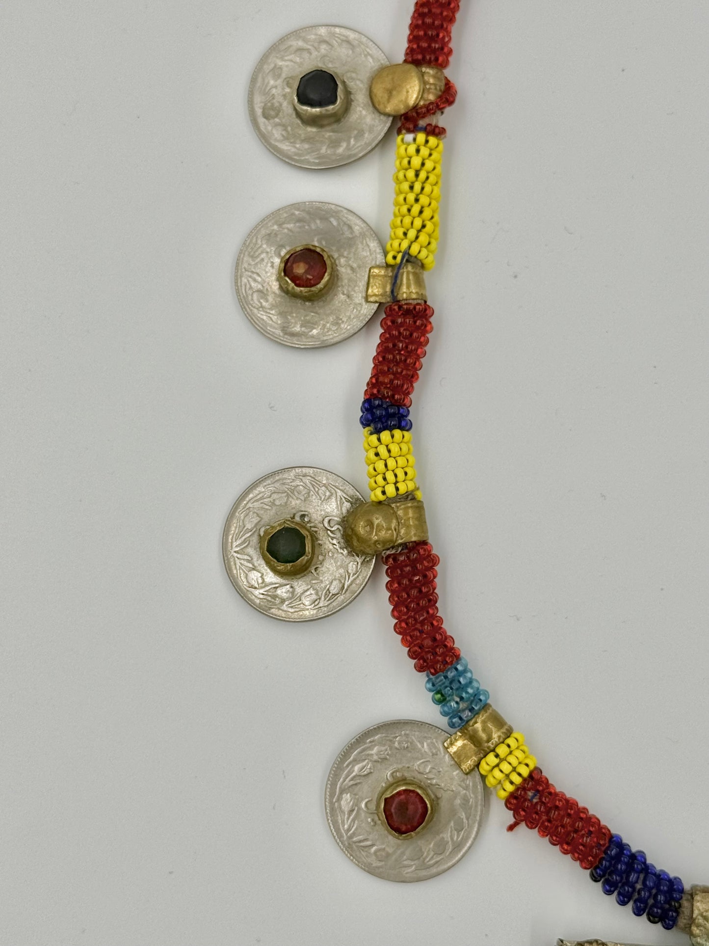 Vintage Afghan Mosaic Necklace