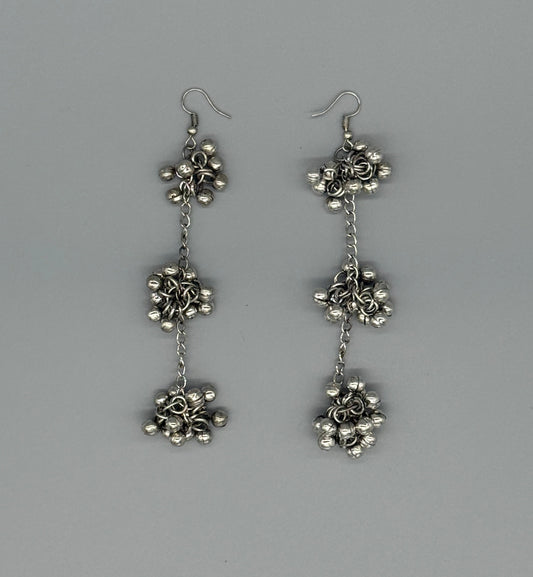 Ghoonghroo Long Earrings
