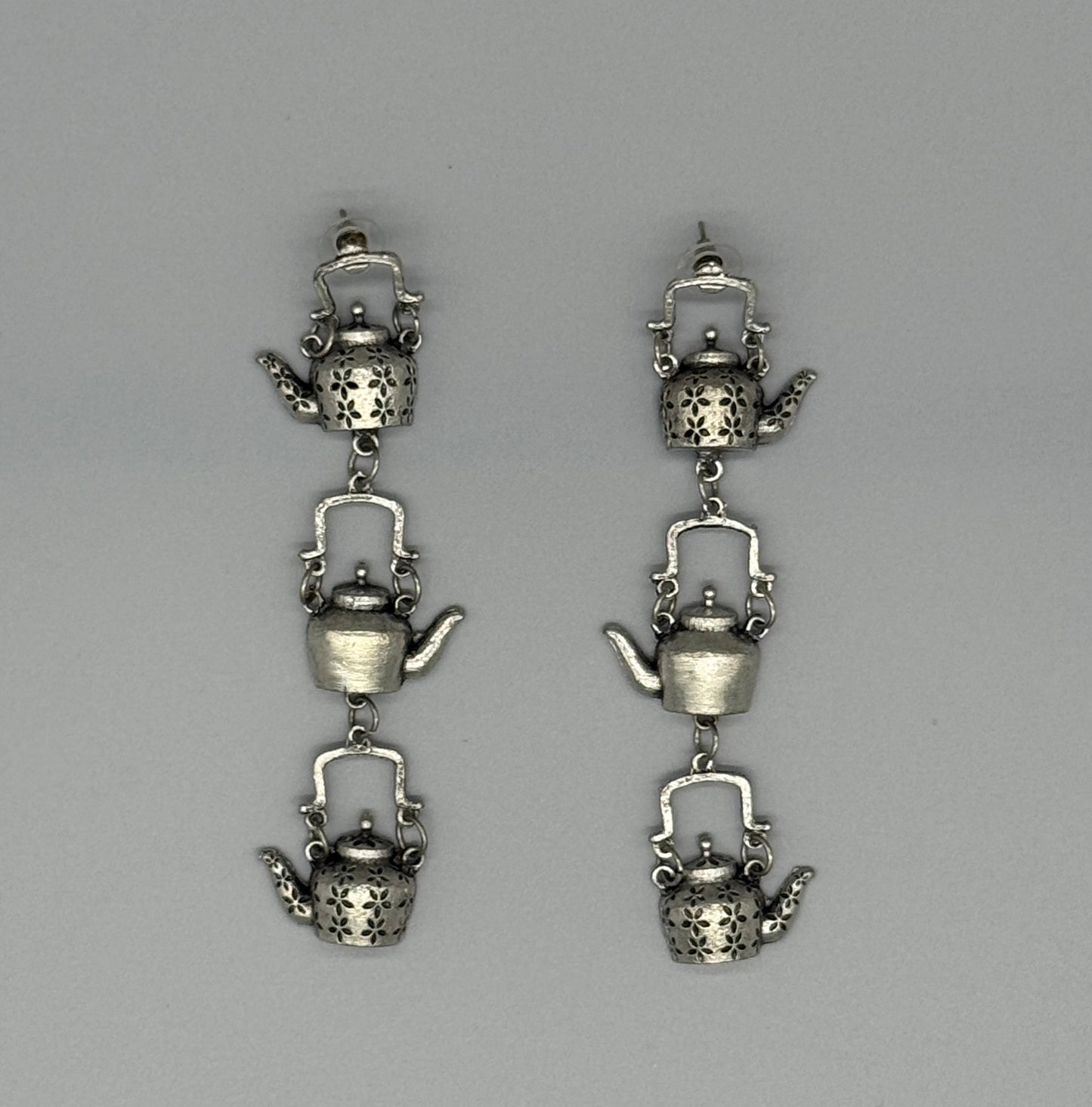 Chai Pot Earrings