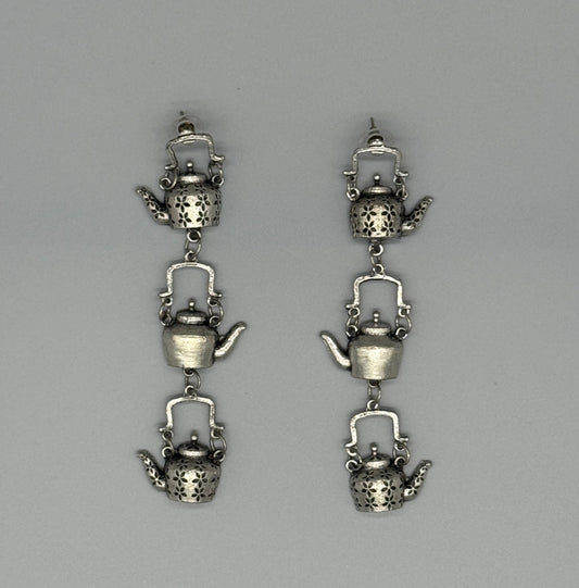 Chai Pot Earrings