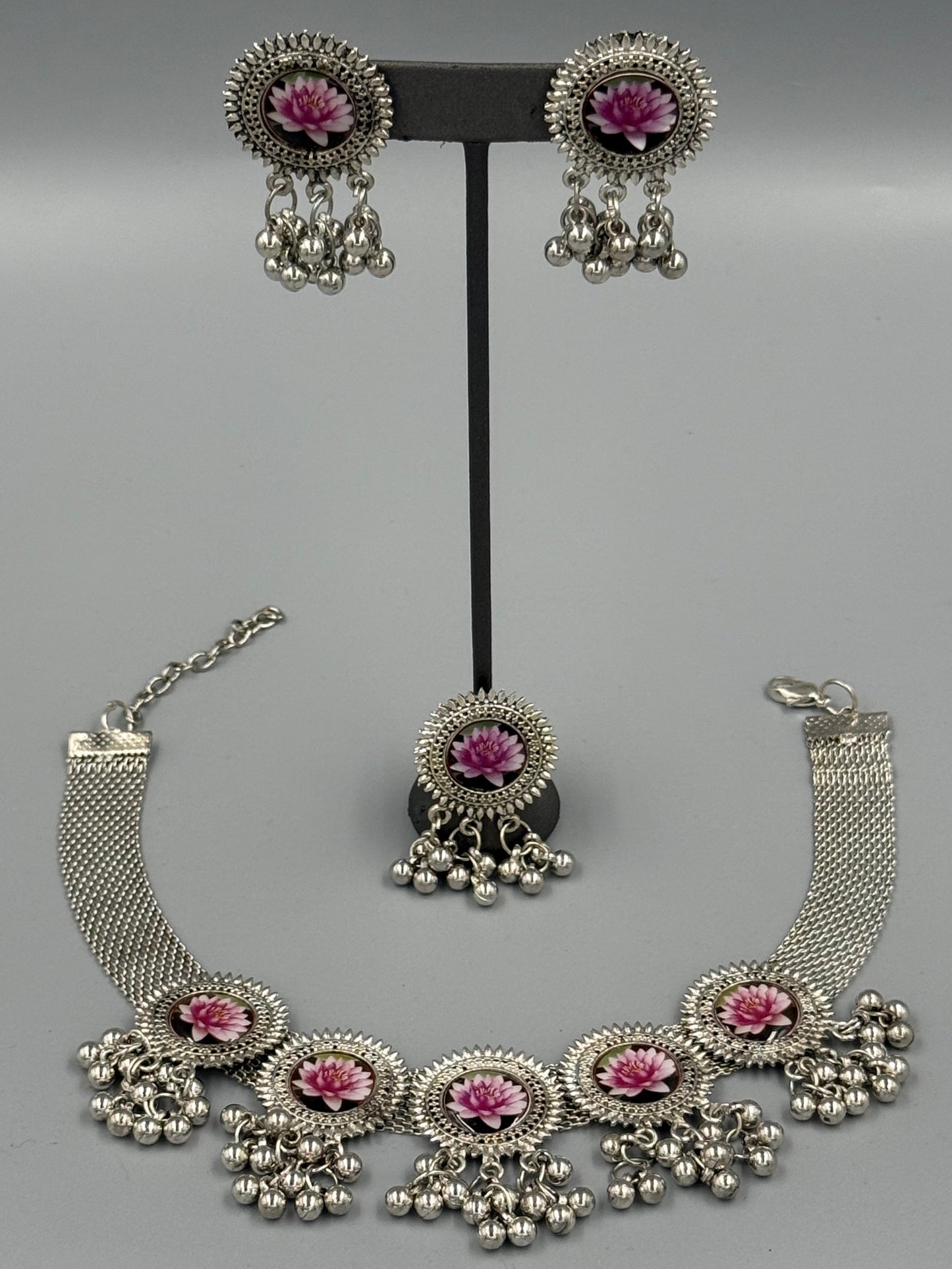 Lotus Bells Jewelry Set