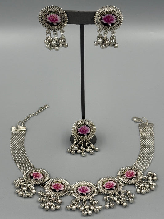 Lotus Bells Jewelry Set