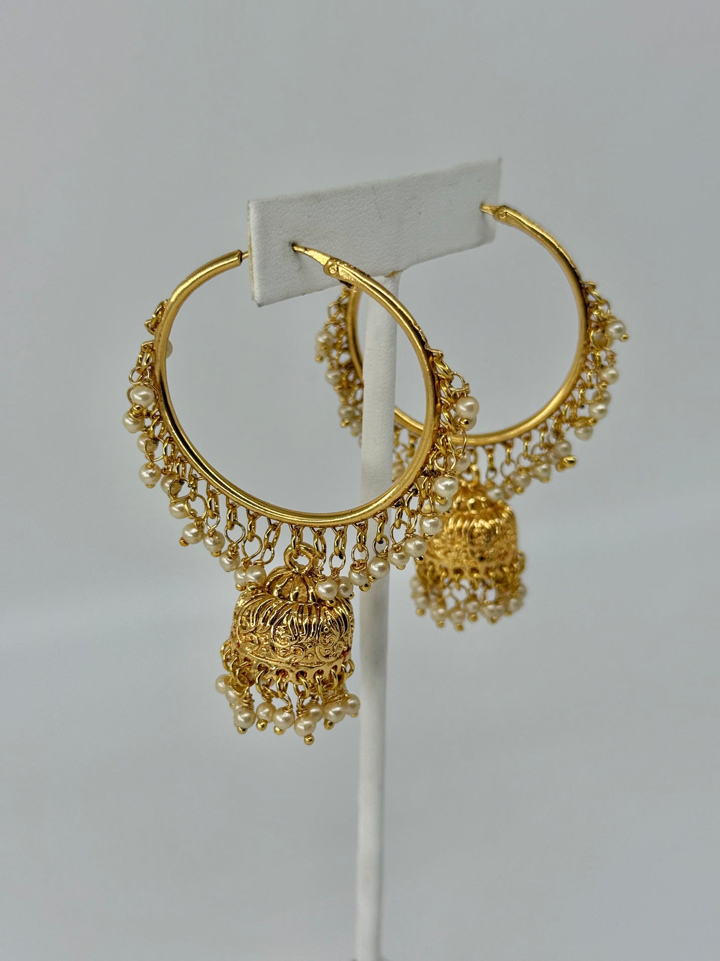 Small Dome Palki Earrings