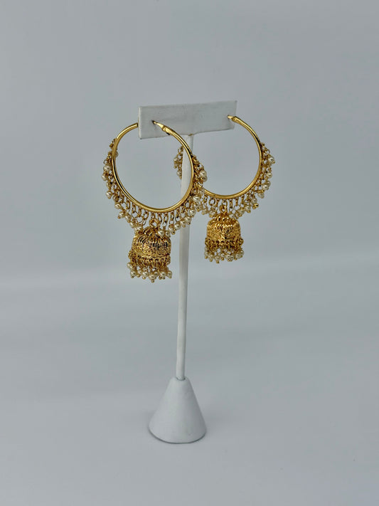 Small Dome Palki Earrings