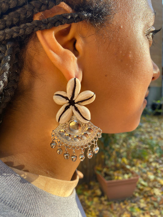 Shell Flower Earrings