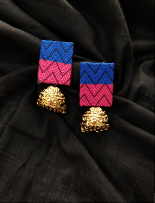 Electro Retro Jhumki Earrings