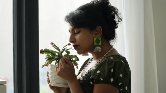 Green Goddess Earrings