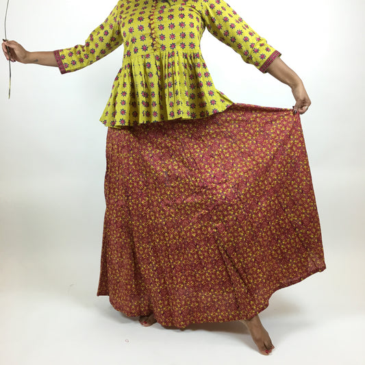 Flower Power Top & Skirt Set πΌππΎ