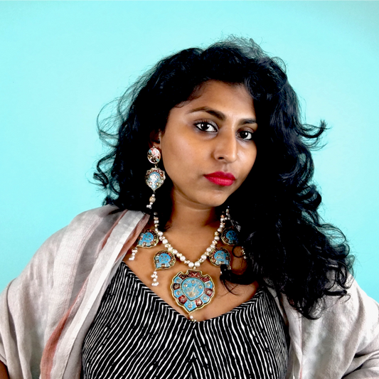 Royal Firozi Jewelry Set