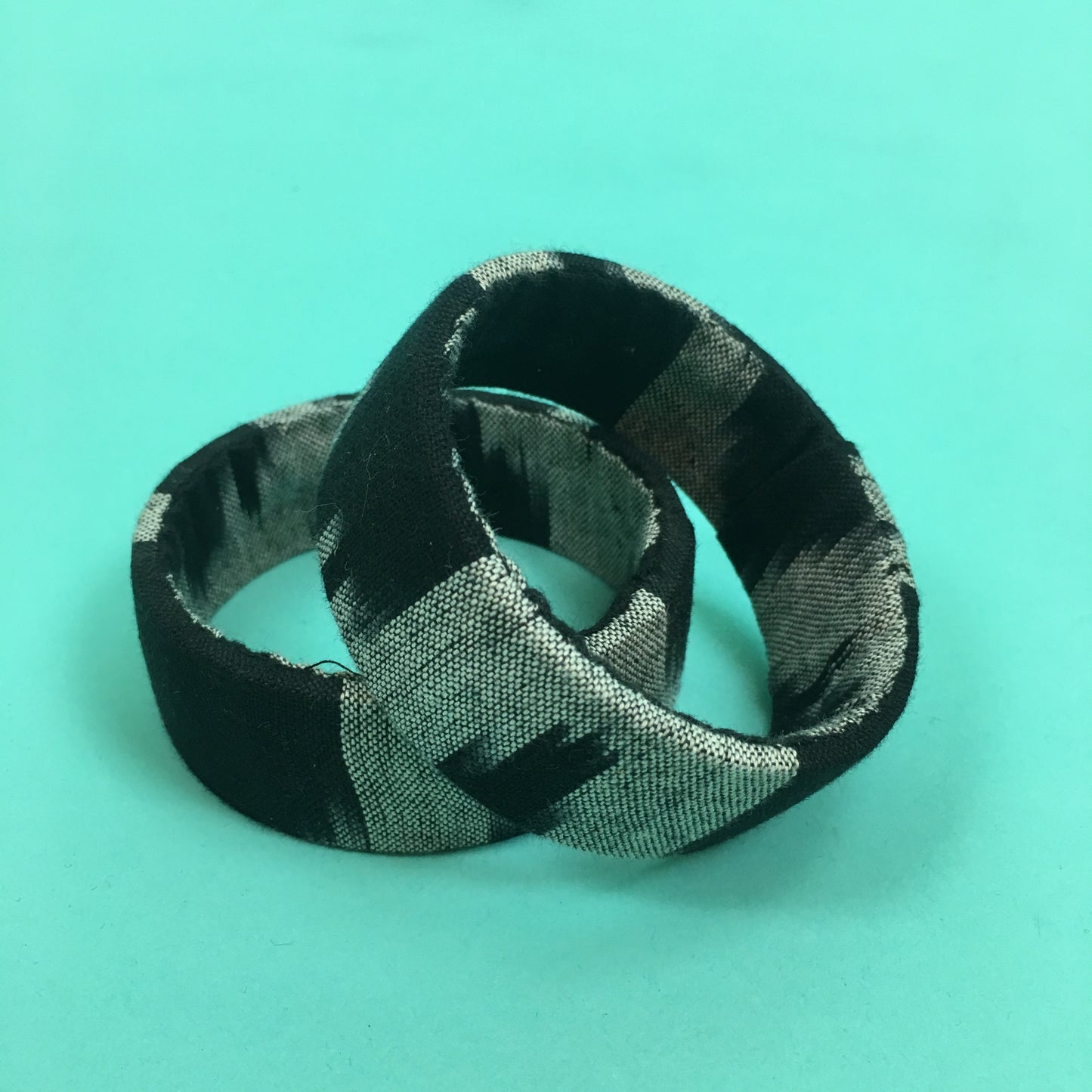 Indian Fabric Print Bracelets (Straight Edge)