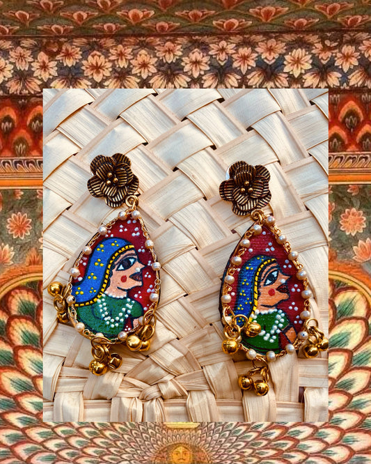 Rajasthani Gajban Earrings